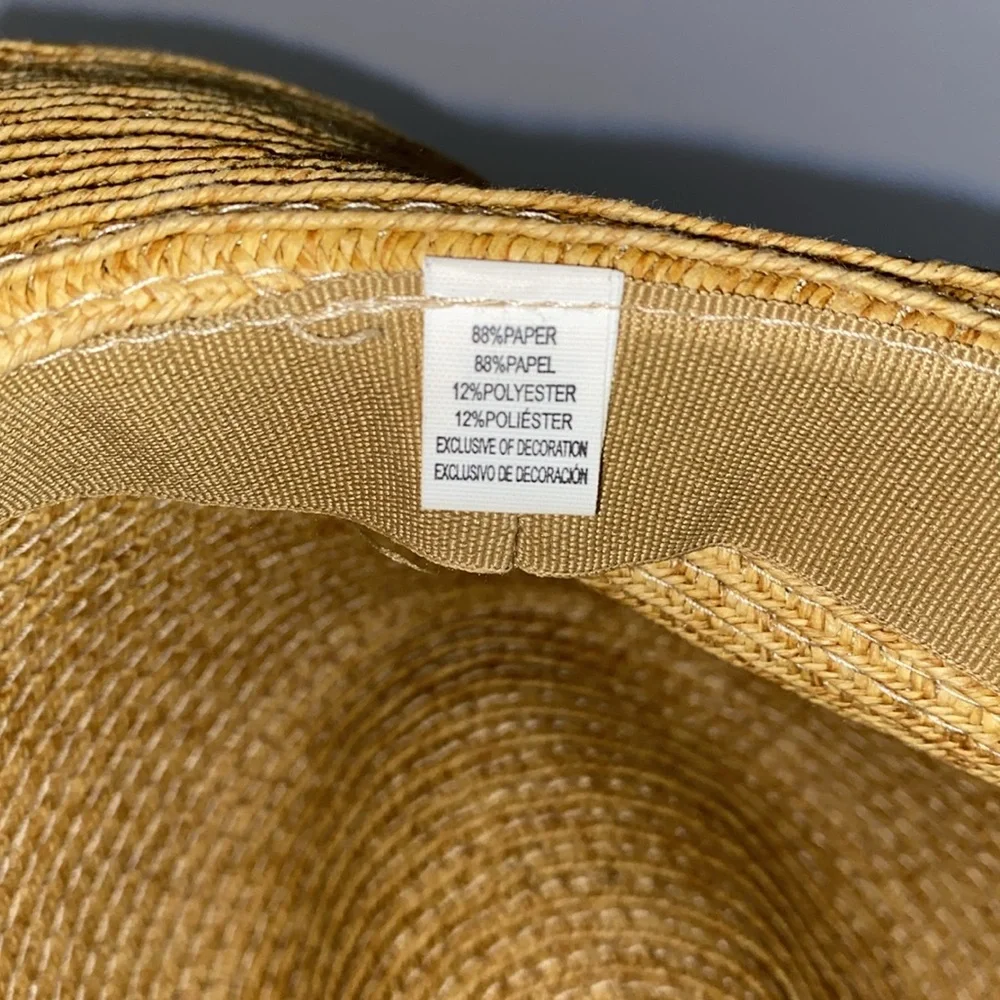 Funky Colorful Tassel Straw Unisex Fedora Red-Green-Yellow Hat